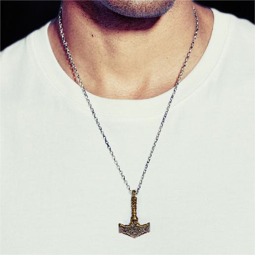 WorldNorse 925 Sterling Silber Mjölnir Halskette - image 3