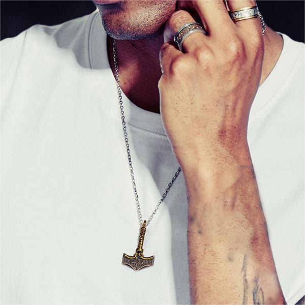 WorldNorse 925 Sterling Silber Mjölnir Halskette - image 4