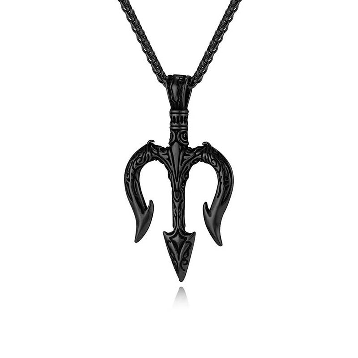 WorldNorse „Kraft und Mut“ Poseidon Dreizack Halskette