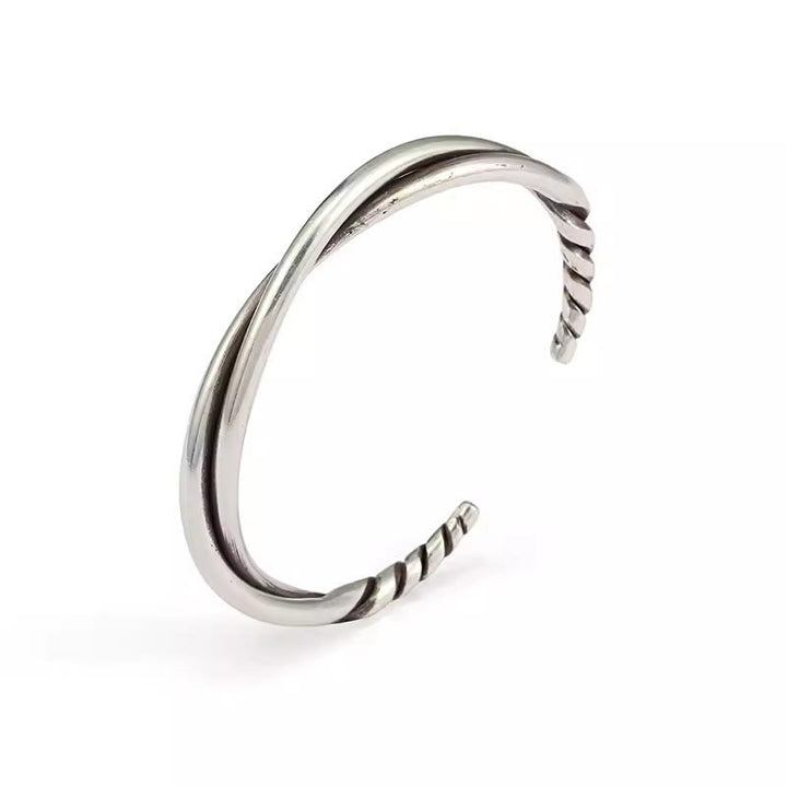 WorldNorse – Handgemachtes offenes Armband aus gedrehtem Draht - image 5