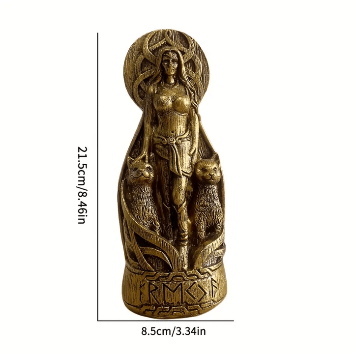 WorldNorse Freya Altarskulptur der nordischen Göttin