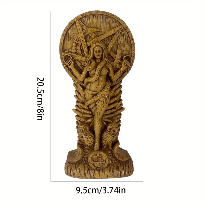 WorldNorse Lilith Göttin Statue Heidnische Skulptur