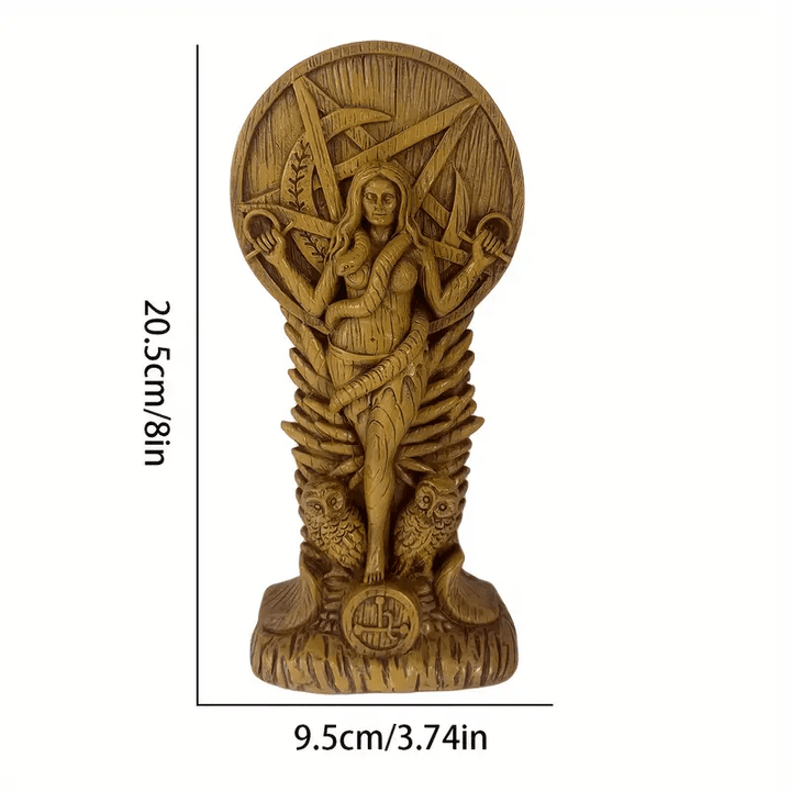 WorldNorse Lilith Göttin Statue Heidnische Skulptur - image 9