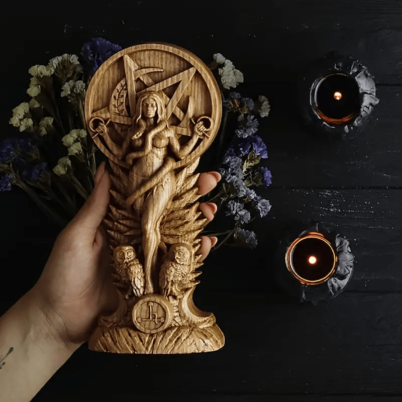 WorldNorse Lilith Göttin Statue Heidnische Skulptur