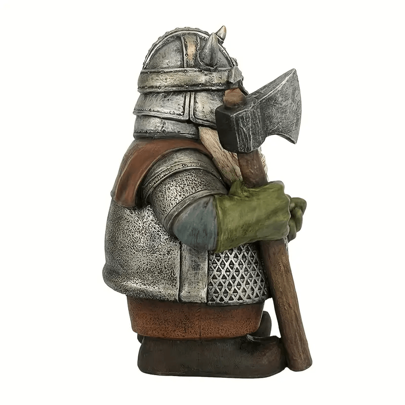 WorldNorse Victor Wikinger Axt Hammer Krieger Statue