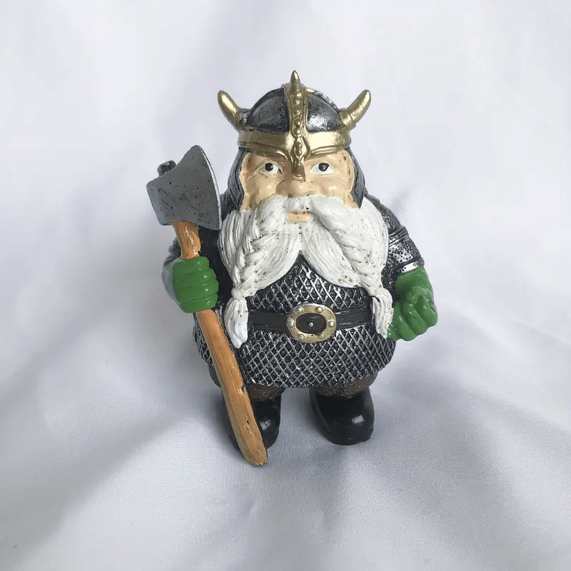 WorldNorse Victor Wikinger Axt Hammer Krieger Statue - image 8