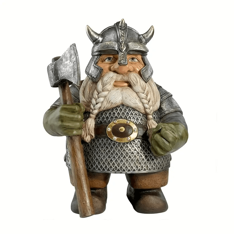 WorldNorse Victor Wikinger Axt Hammer Krieger Statue