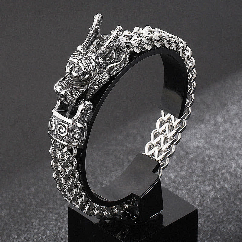WorldNorse Nordischer Drache -Netzkettenarmband