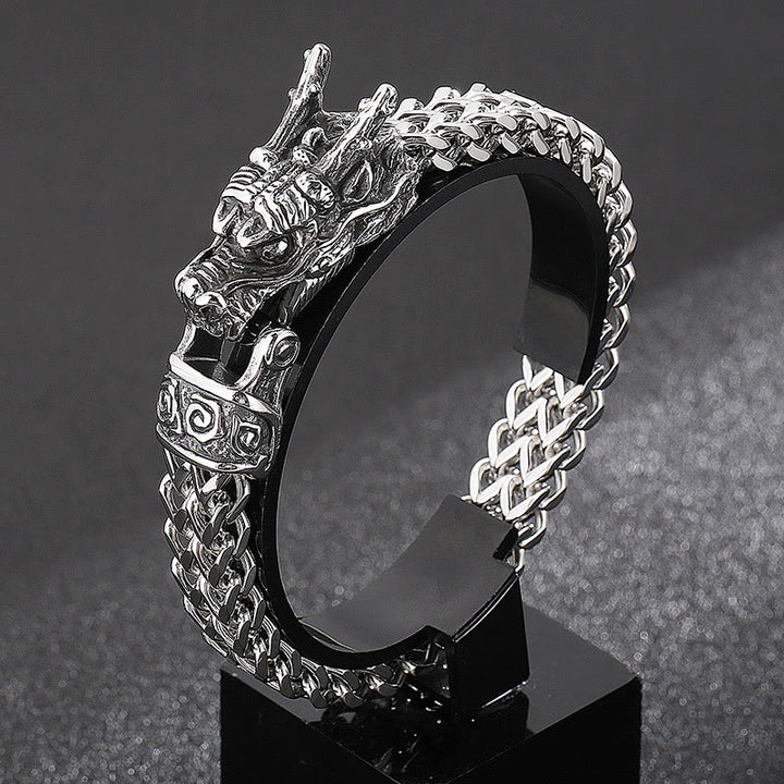 WorldNorse Nordischer Drache -Netzkettenarmband