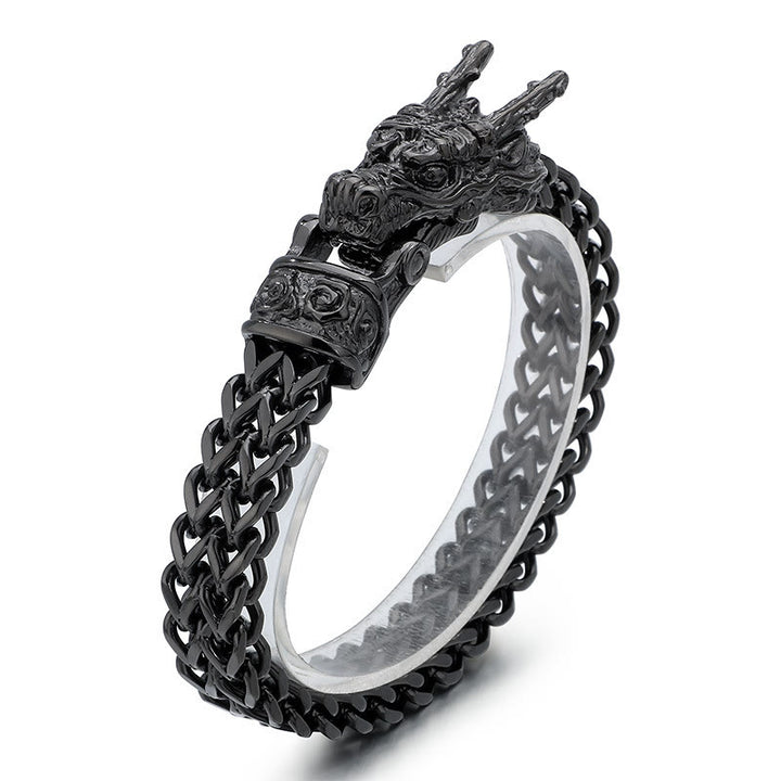 WorldNorse Nordischer Drache -Netzkettenarmband
