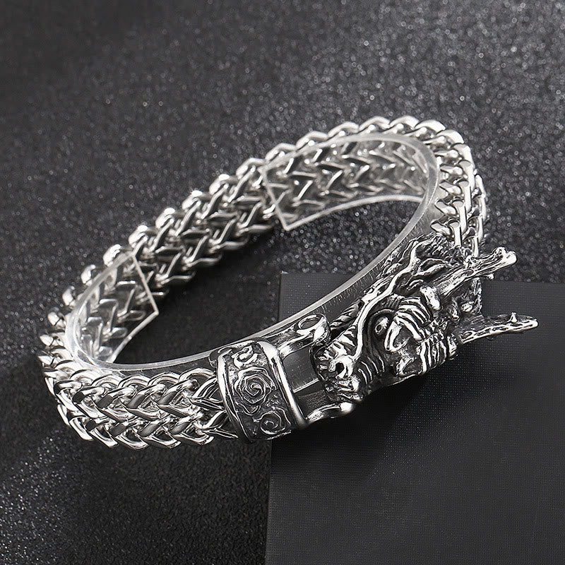 WorldNorse Nordischer Drache -Netzkettenarmband