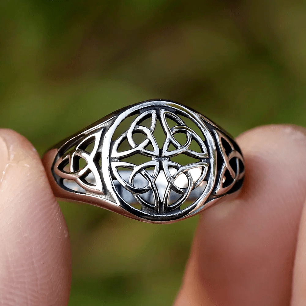 WorldNordischer Odin Trinity Triquetra Ring