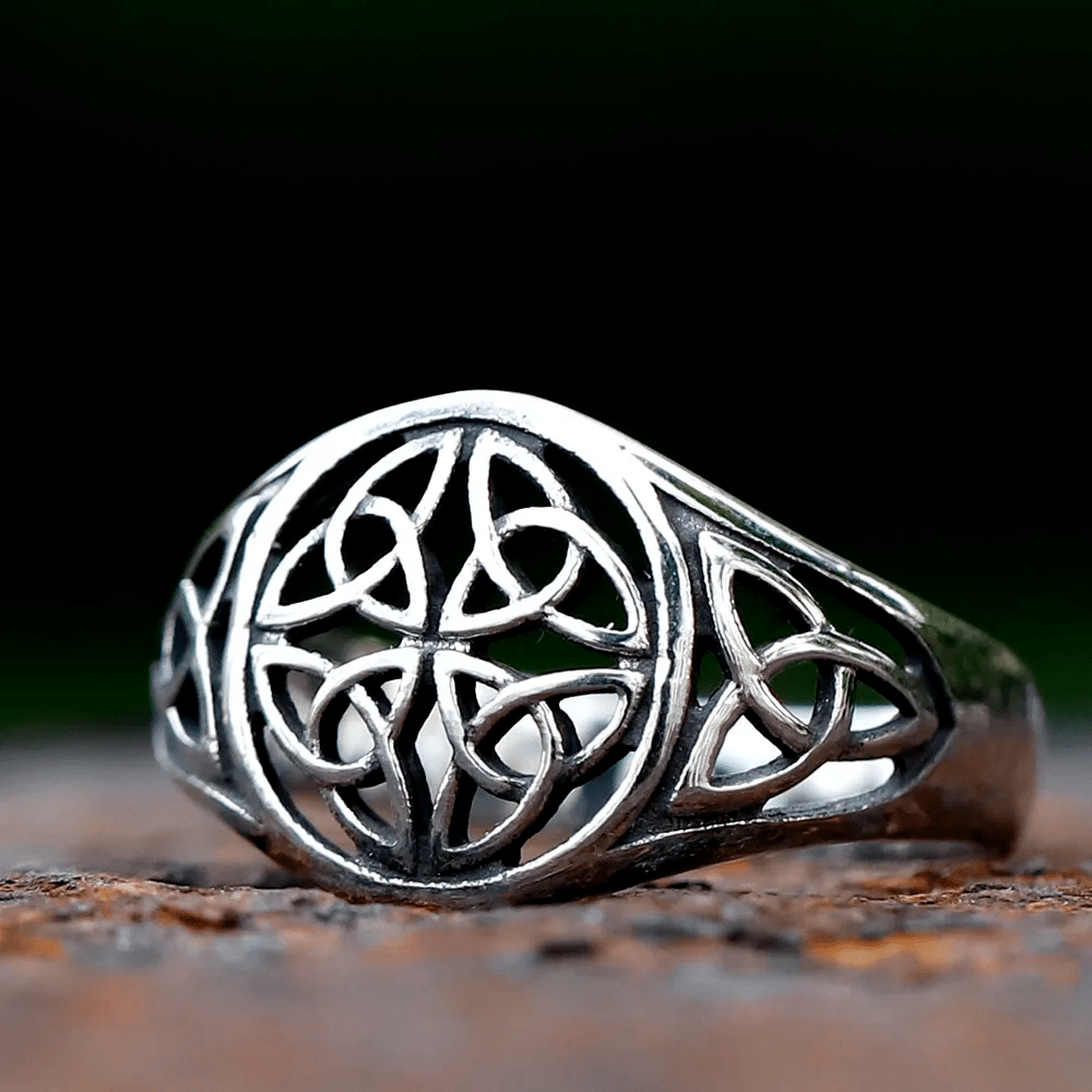 WorldNordischer Odin Trinity Triquetra Ring
