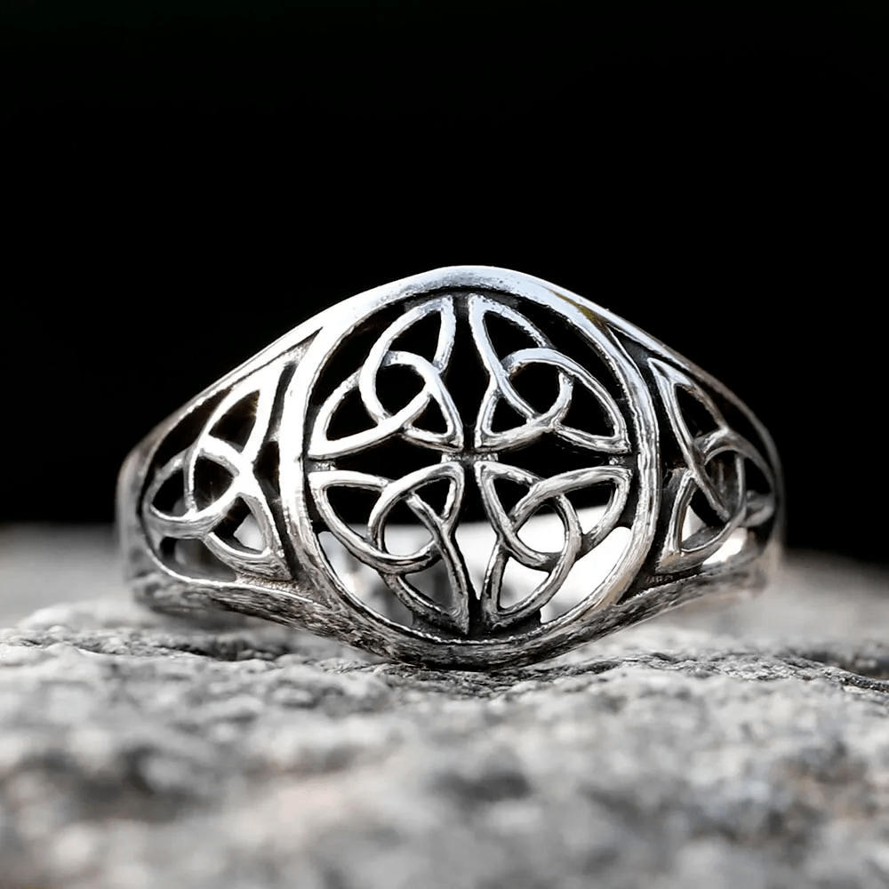 WorldNordischer Odin Trinity Triquetra Ring