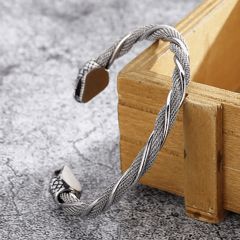WorldNorse Doppelköpfiges Schlangenarmband