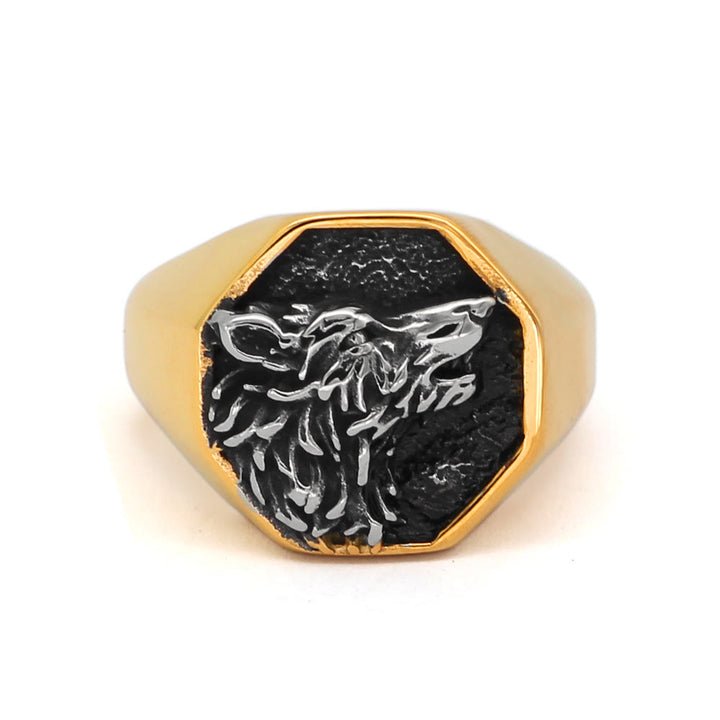 WorldNorse Odins Wolf Fenrir Siegelring