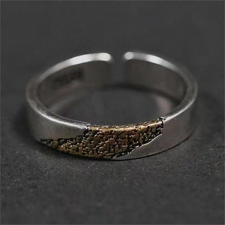 WorldNorse Feuerwerk Schwarzgold Ring