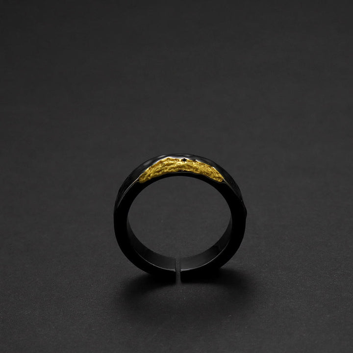 WorldNorse Verstellbarer Ring aus verstecktem Gold