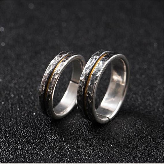 WorldNordischer Ring mit drei Lebenssteinen