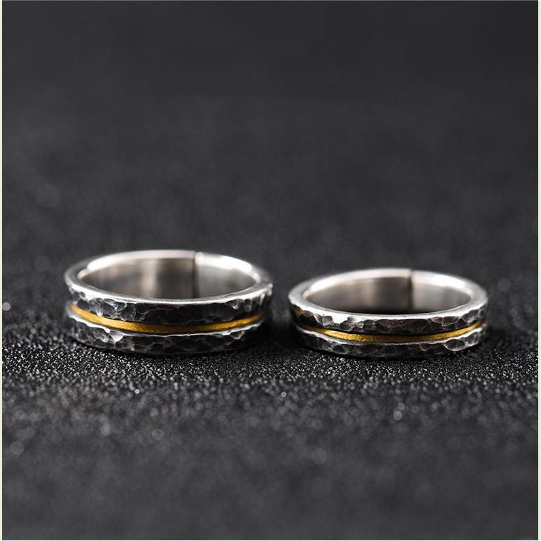 WorldNordischer Ring mit drei Lebenssteinen