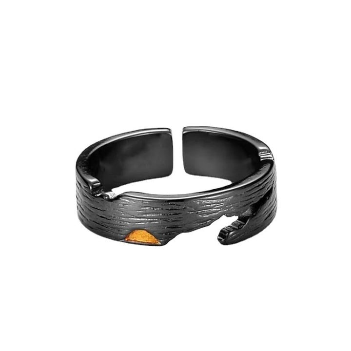 WeltNordischer Ring mit Spuren hinterlassen