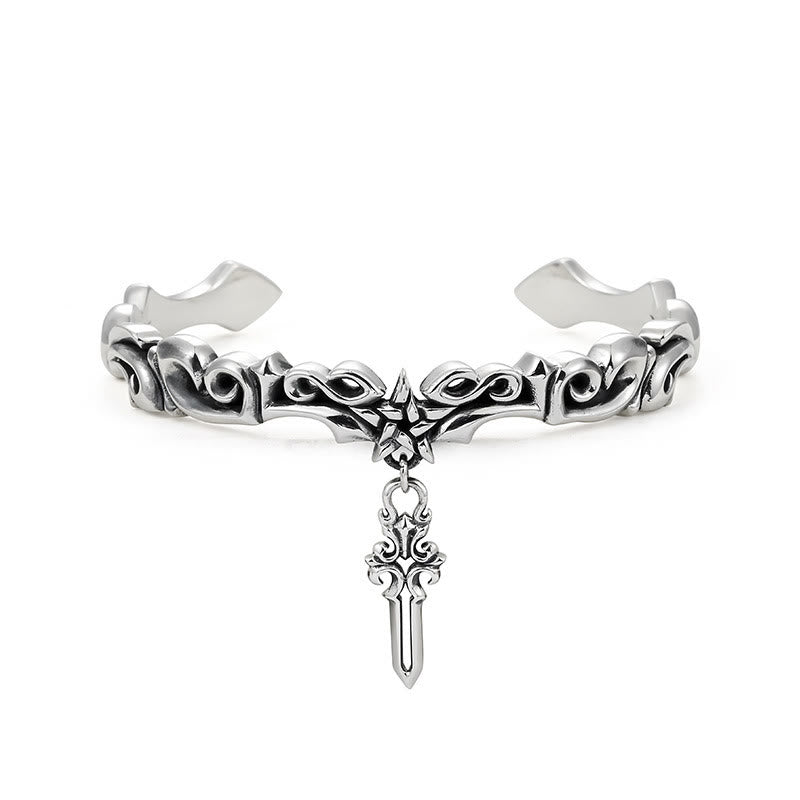 WorldNorse Pentagramm dunkles Muster Armband