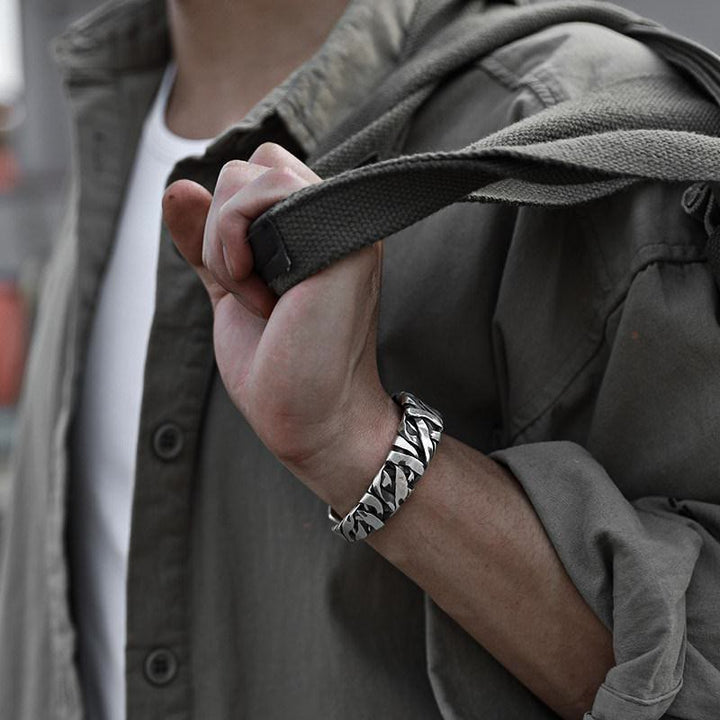 WorldNorse Vintage-Armband mit Kunstgeflecht