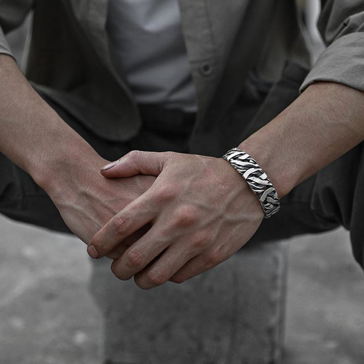 WorldNorse Vintage-Armband mit Kunstgeflecht