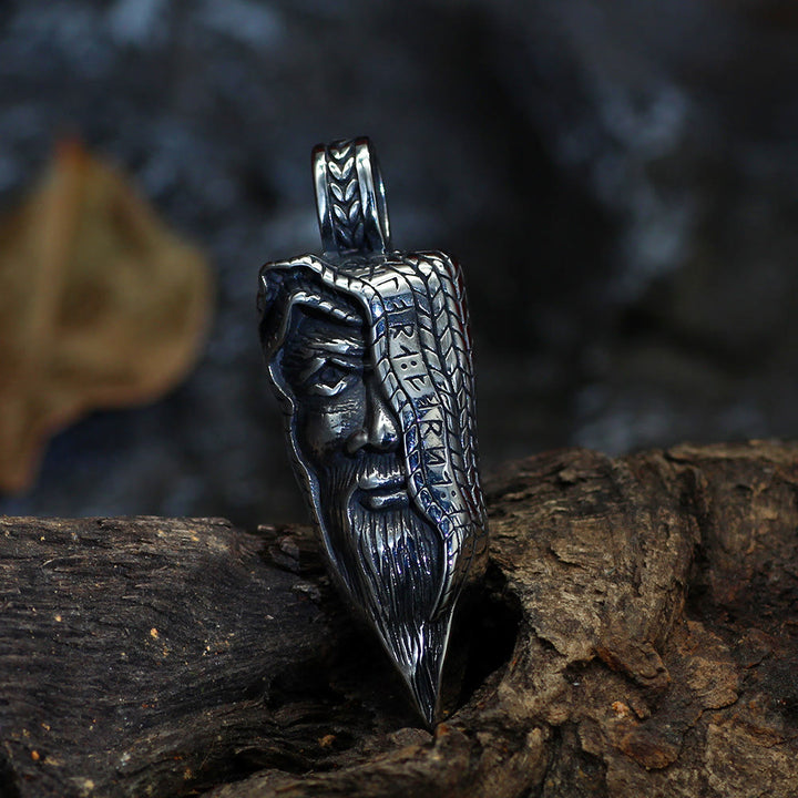 WorldNorse Allfather's Wisdom Rune -Halskette
