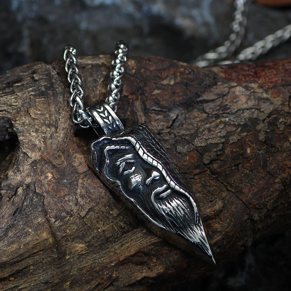 WorldNorse Allfather's Wisdom Rune -Halskette