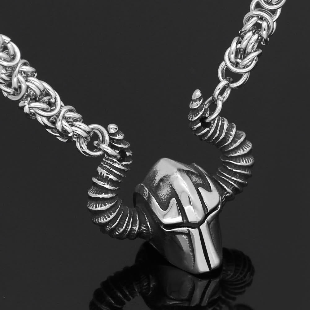 WorldNorse Halskette mit nordischem Worrior-Helm