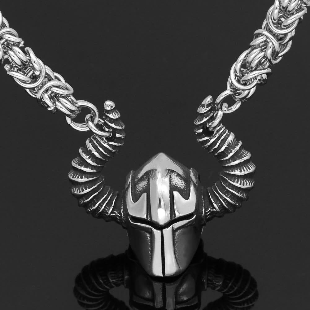 WorldNorse Halskette mit nordischem Worrior-Helm