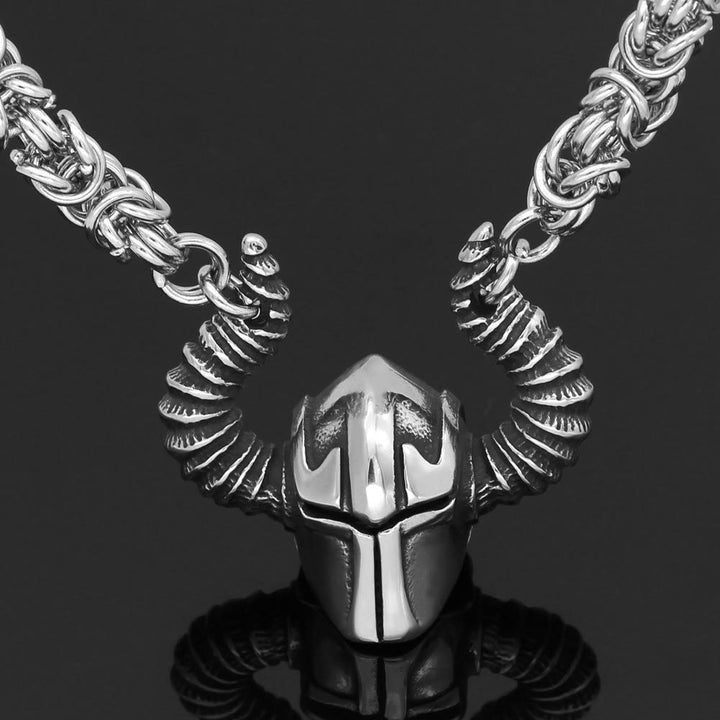 WorldNorse Halskette mit nordischem Worrior-Helm