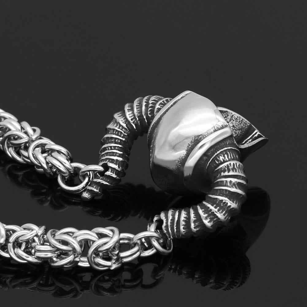 WorldNorse Halskette mit nordischem Worrior-Helm