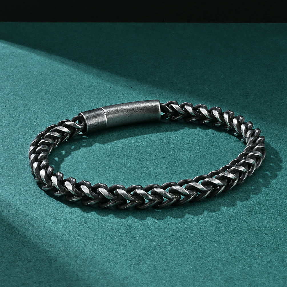 WorldNorse Vintage Link Edelstahlarmband