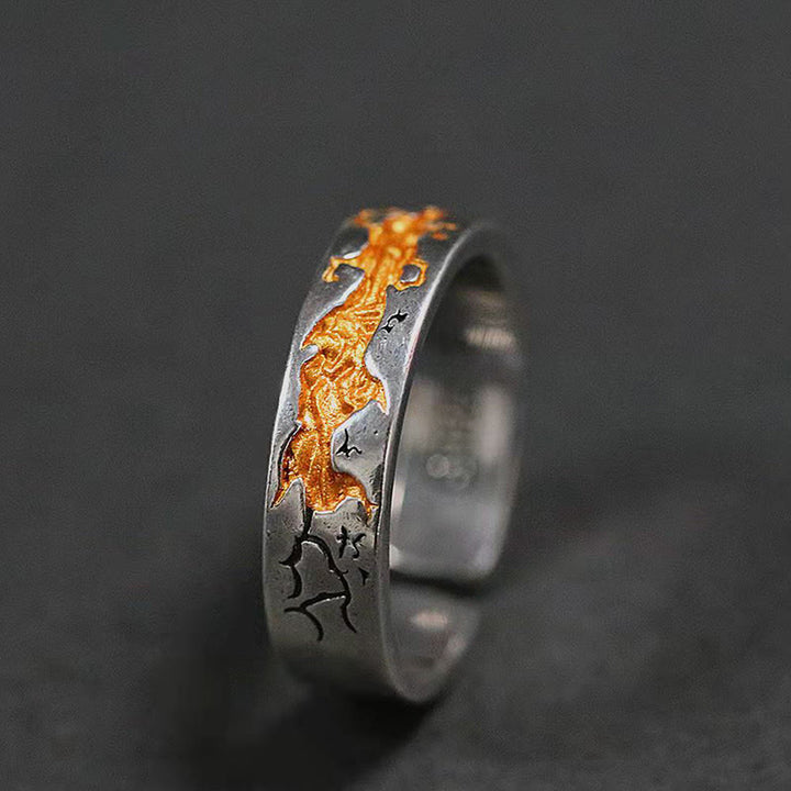 WorldNorse Vintage Brennender Feuerring