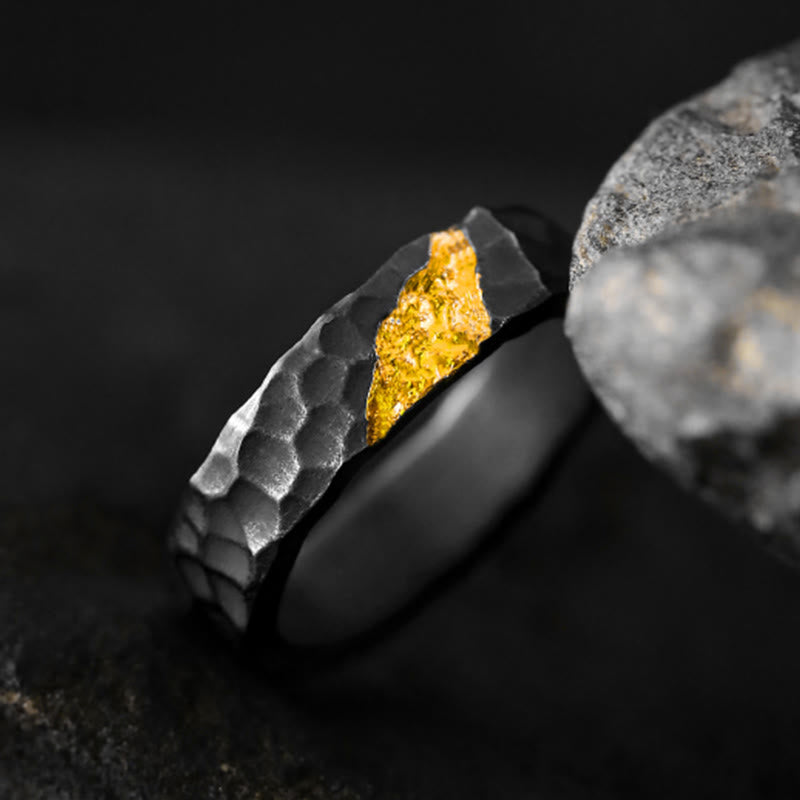 WorldNorse 999 Sterling Silber Mondlicht Berg Ring