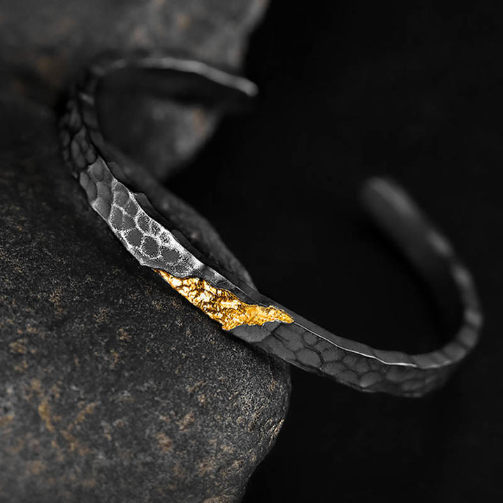 WorldNorse Handgefertigtes 999 Silber Mondlicht-Berg-Armband - image 3