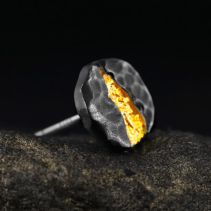 WorldNorse 999 Sterling Silber Mondlicht-Berg-Ohrringe