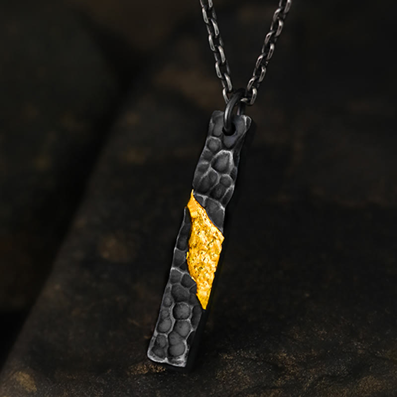 WorldNorse 999 Sterling Silber Mondlicht Berg Halskette