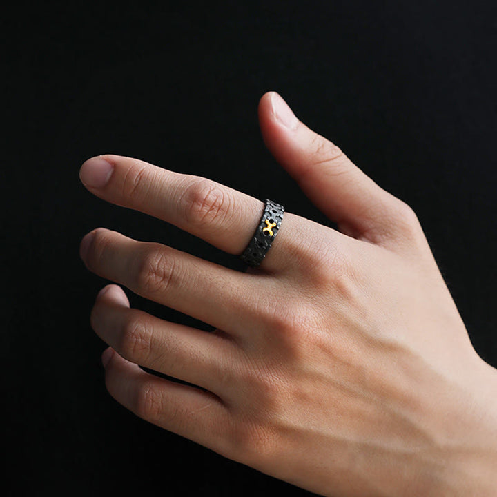 WorldNorse 999 Sterling Silber X Siegelring