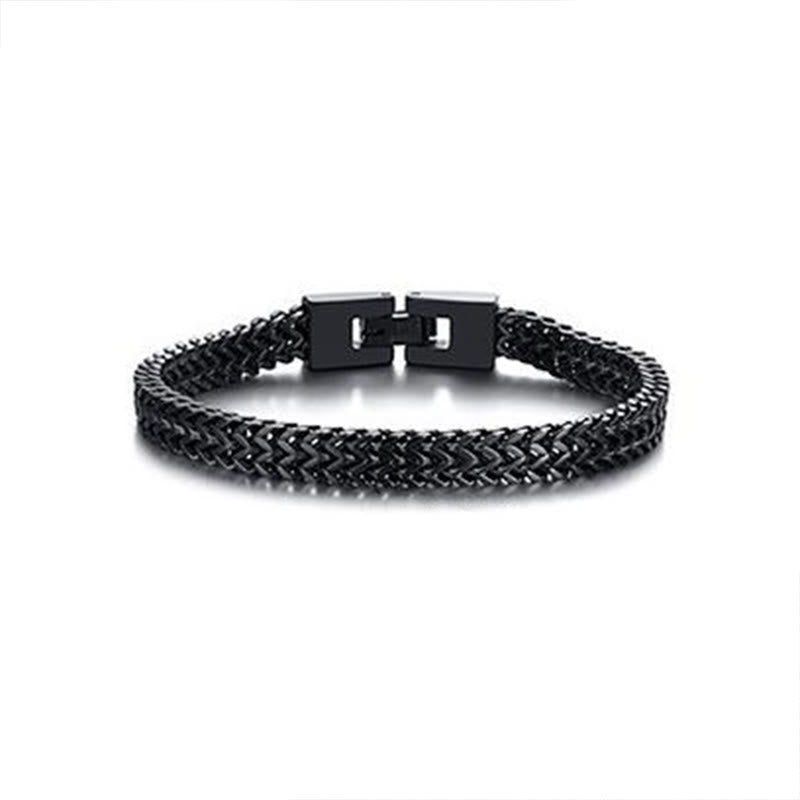 WorldNorse Weizenarmband aus Edelstahl