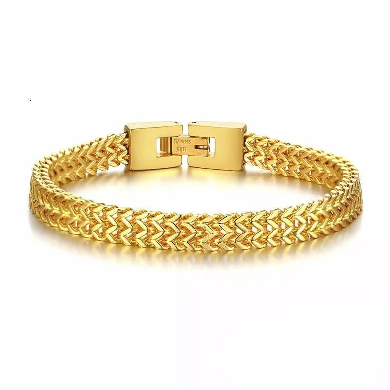 WorldNorse Weizenarmband aus Edelstahl