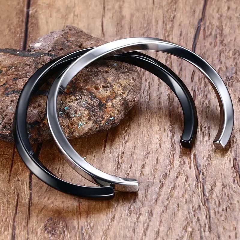 WorldNorse Spiral Twist Offenes Armband