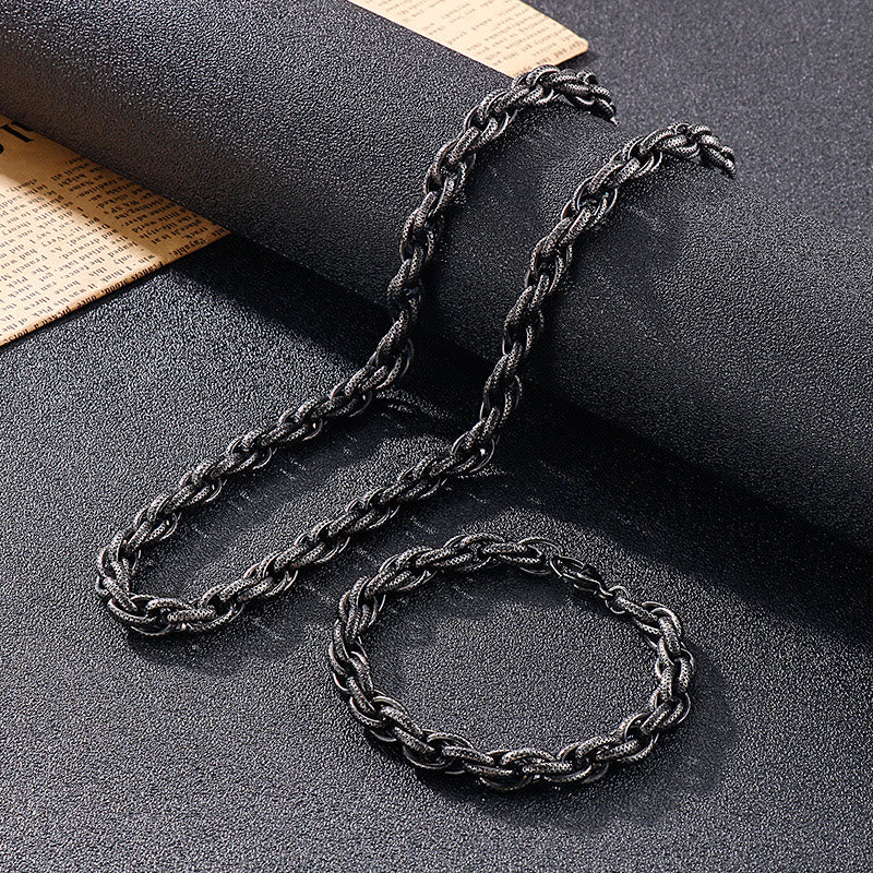 WorldNorse Retro Dot Twist Armband / Halskette