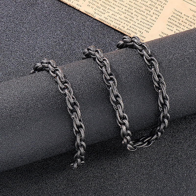 WorldNorse Retro Dot Twist Armband / Halskette