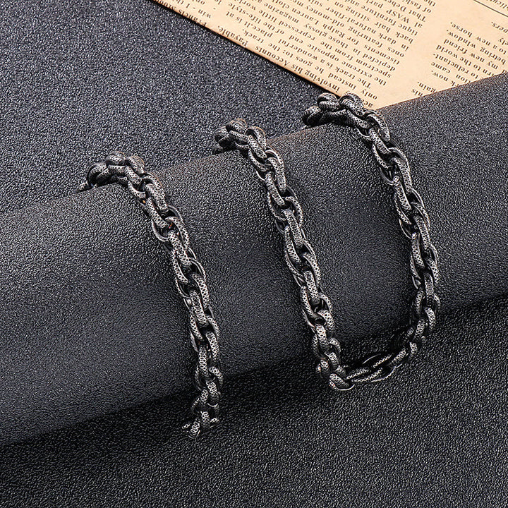 WorldNorse Retro Dot Twist Armband / Halskette