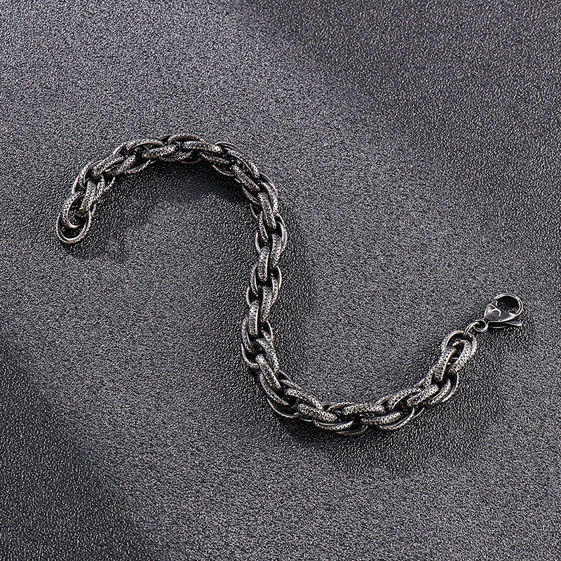 WorldNorse Retro Dot Twist Armband / Halskette