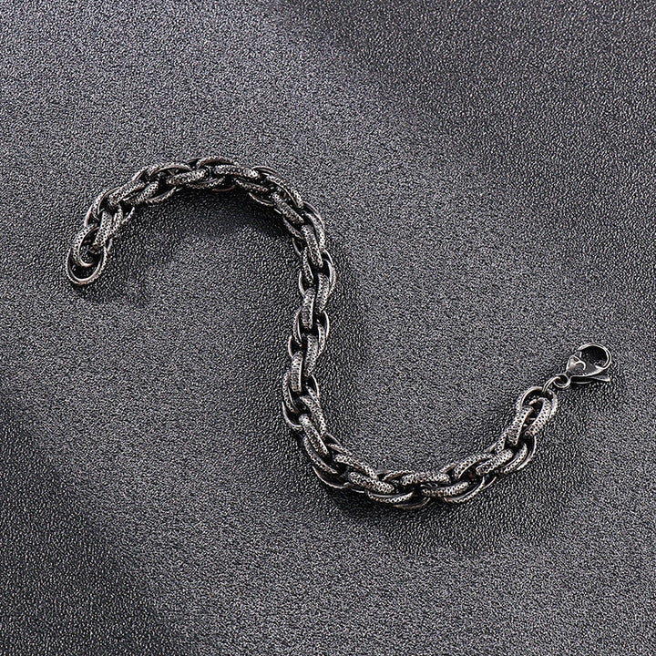 WorldNorse Retro Dot Twist Armband / Halskette