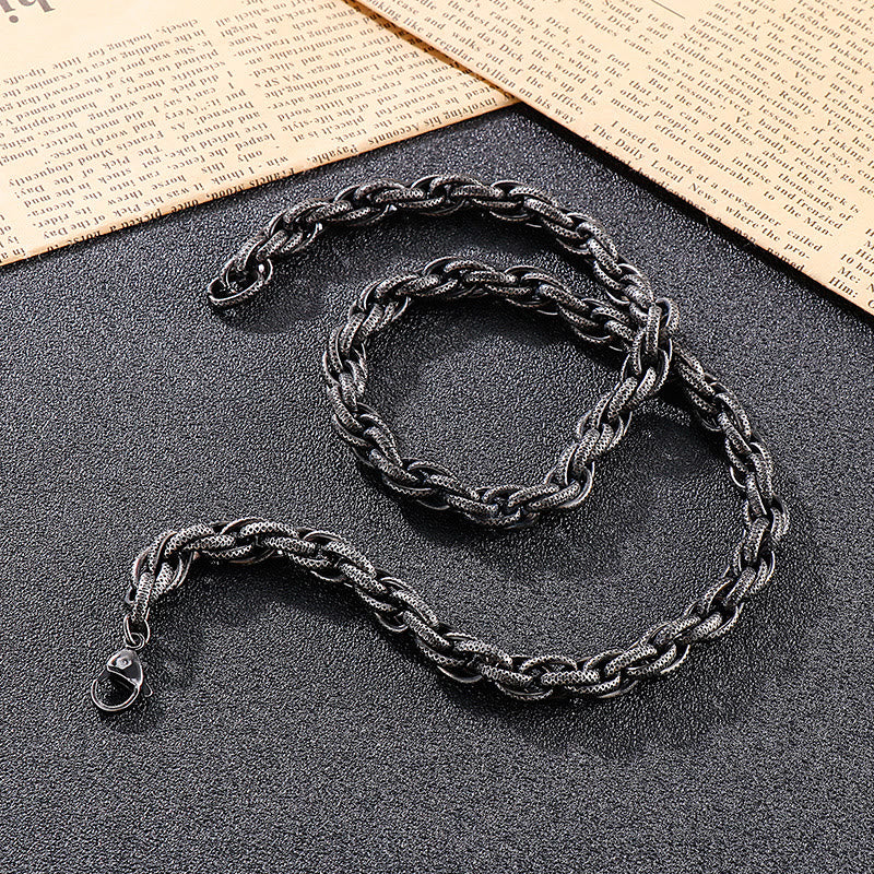 WorldNorse Retro Dot Twist Armband / Halskette